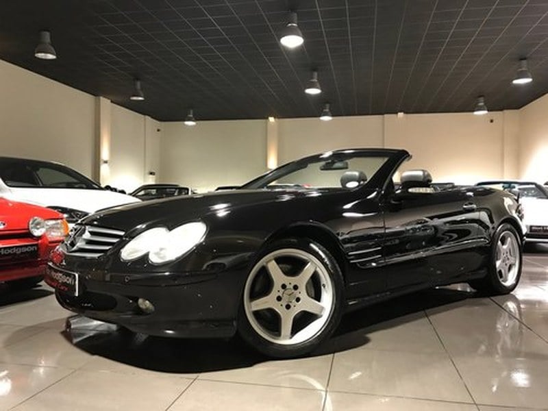 2002 MERCEDES BENZ SL500 18INCH AMG ALLOYS BOSE SOUND