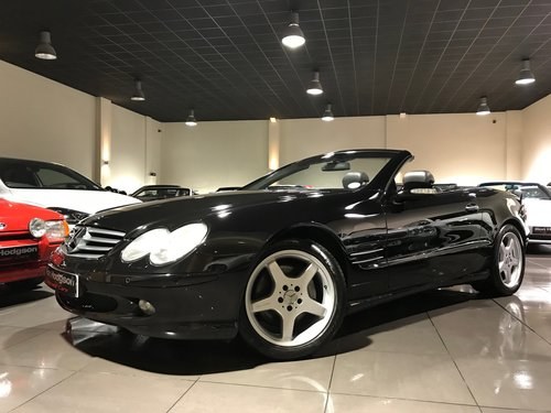 2002 MERCEDES BENZ SL500 18INCH AMG ALLOYS BOSE SOUND VERKAUFT