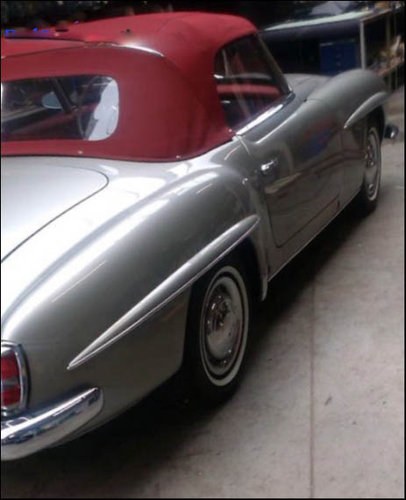 1963 Mercedes 190SL cabrio Fully restored In vendita