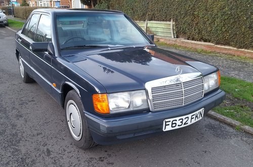 1989 Mercedes Benz 190E In vendita