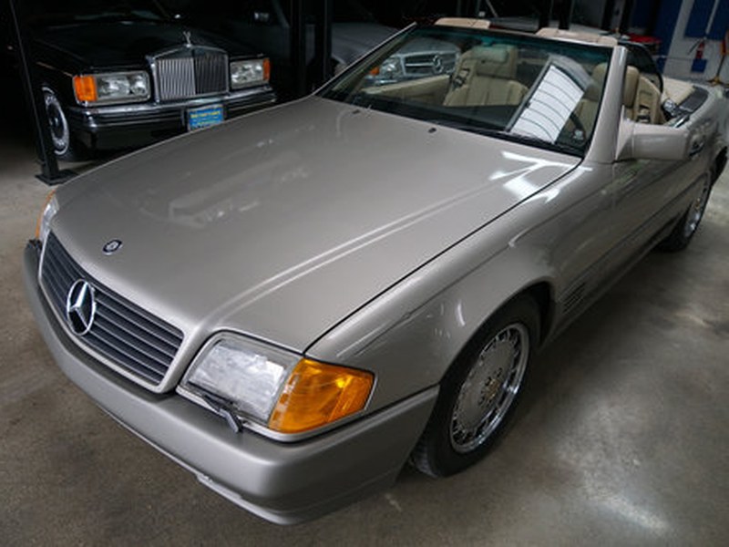 1990 Mercedes 300SL with 25K orig miles & 1 CA owner