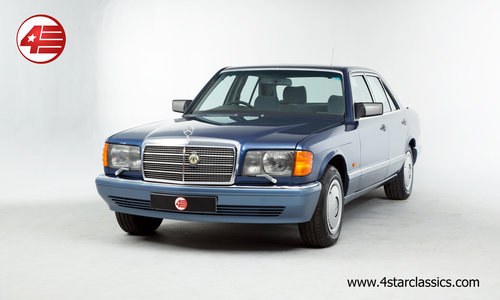 1990 Mercedes W126 420SE 4.2 V8 /// Full history /// 75k miles In vendita