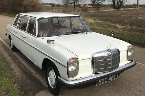 MAY SALE. 1972 Mercedes 220 Limousine For Sale by Auction