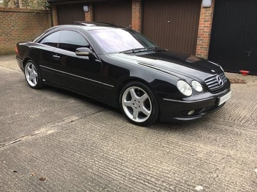 2002 Mercedes CL500 AMG 79k with FSH For Sale