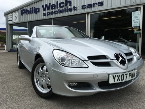 MERCEDES SLK 200K CONVERTIBLE AUTO 15000 MILES ONLY SOLD