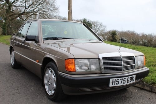 Mercedes 190E Auto 1990 - To be auctioned 27-04-18 For Sale by Auction