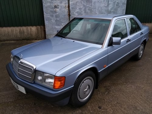 Mercedes 190E Saloon 2.0 litre 1991H - ONLY 30,000 MILES For Sale