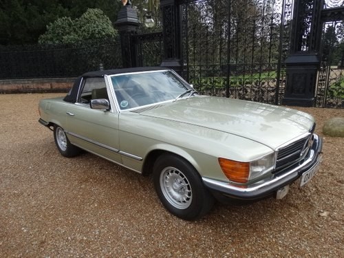 1980 MERCEDES 380 SL AUTO ONLY 44,000 MILES For Sale