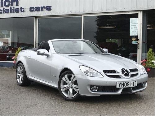 MERCEDES SLK 200K CONVERTIBLE AUTO 7000 MILES ONLY SOLD