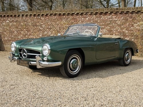 1956 Mercedes 190SL first series "kubelsitze" For Sale