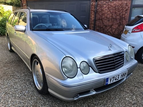 2001 Mercedes E55 AMG estate+just 89000m+A1 performer VERKAUFT