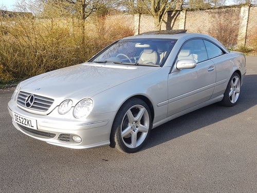 MAY SALE.  2002 Mercedes CL500 Auto For Sale by Auction