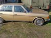 1982 W123 300d Manual wood trim   very rare For Sale
