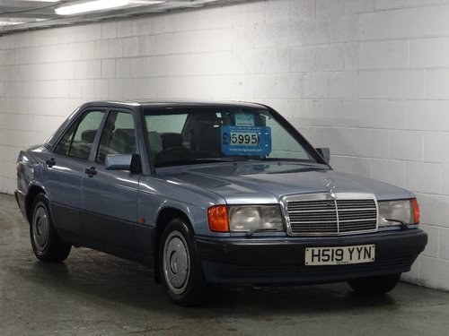 1991 Mercedes-Benz 190 2.6 E 4dr 2.6 AUTO 2 OWNERS + FSH 95K For Sale