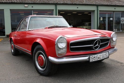 1966 Mercedes 230SL Pagoda - Restoration Project SOLD