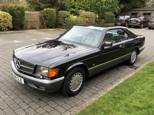 1989 Mercedes 560 SEC SOLD
