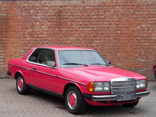 1980 MERCEDES-BENZ 280 CE AUTOMATIC PINK 53K MILES LHD For Sale