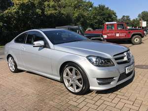 2014 (64) Mercedes Benz C180 (1.6) AMG Sport Premium Coupe For Sale (picture 1 of 10)