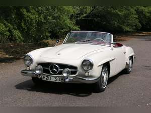 1960 Mercedes 190SL for self-drive hire For Hire (picture 1 of 6)