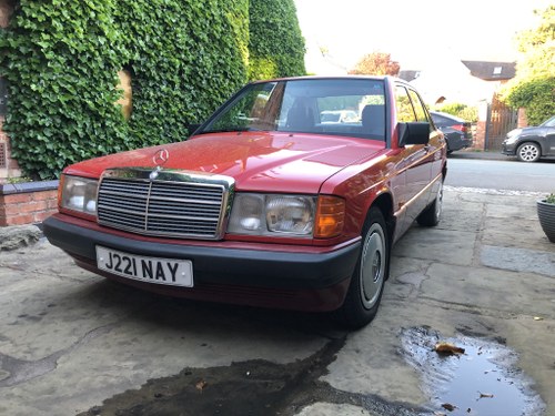1992 *SOLD DEPOSIT NOW TAKEN* Immaculate Mercedes 190e SOLD