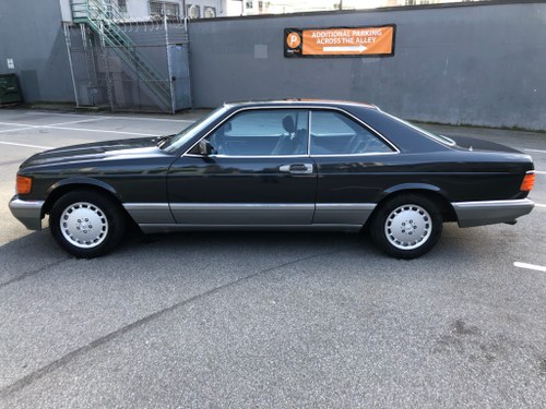 1987 Mercedes 560sec rare 822 option In vendita