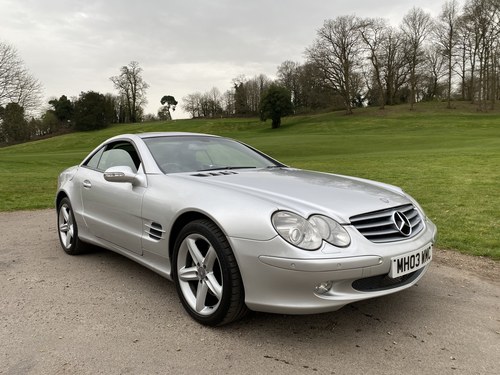2003 MERCEDES-BENZ SL 500 For Sale by Auction
