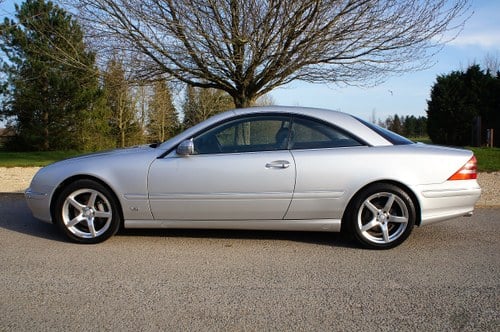 2002 Mercedes CL500 COLLECTOR QUALITY AND GREAT HISTORY In vendita