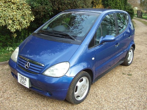 1999 Mercedes A160 automatic, 7700 miles from new ! For Sale