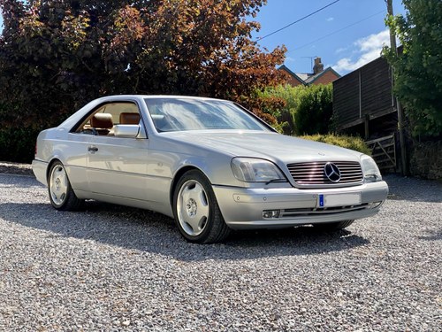1996 Mercedes CL420 Silver on Tan SOLD