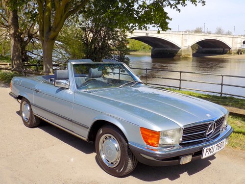 1982 Mercedes Benz 280SL Automatic Convertible - 46,800 miles! SOLD