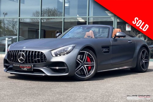 2017 Mercedes Benz AMG GT C Roadster 4.0 V8 Bi Turbo SOLD