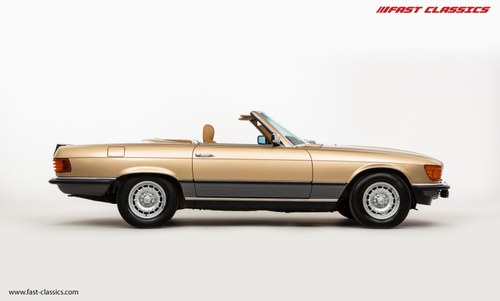 1985 MERCEDES 500 SL // 16K MILES // 20 YEAR FAMILY OWNERSHIP For Sale