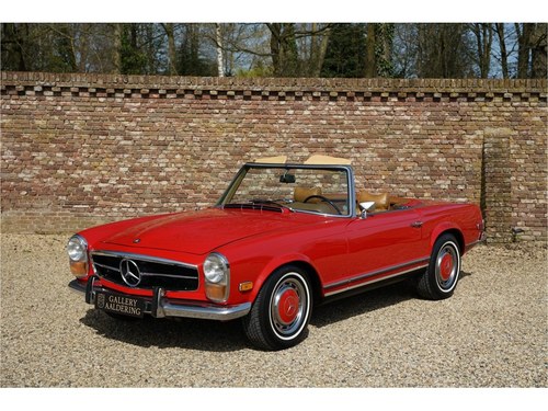 1970 Mercedes Benz W113 280 SL Pagode airconditioning For Sale