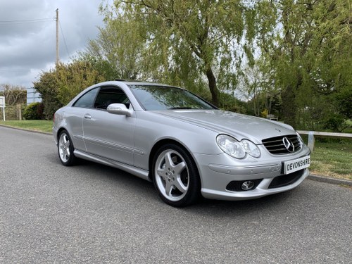 2003 Mercedes Benz CLK 55 V8 AMG ONLY 4967 MILES FROM NEW SOLD