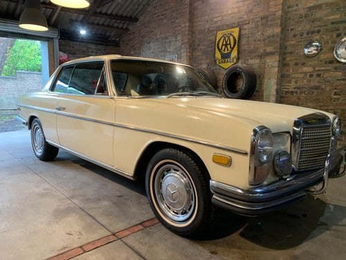 1971 Mercedes 250c,w114 pillarless coupe, California car For Sale