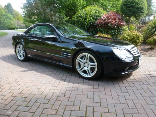 2004 Exceptional low mileage SL55 AMG SOLD