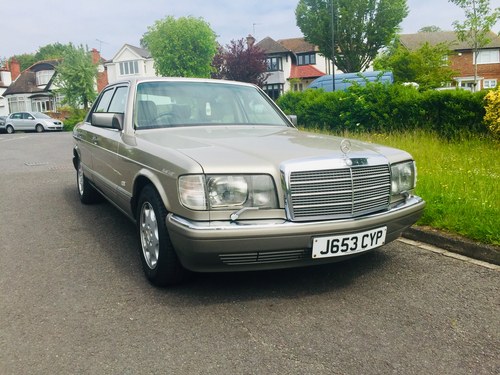1991 Mercedes 300SE, 2 Previous Owners, Low Mileage SOLD
