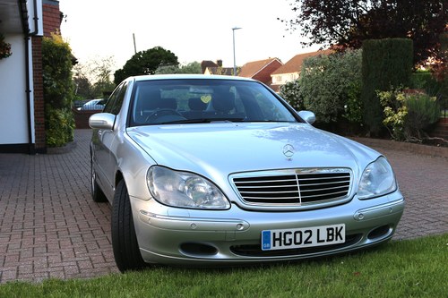 Mercedes 320 CDI 2002 Diesel, Silver, One Owner From New. For Sale