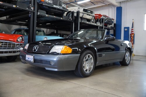 1994 Mercedes SL600 California car with 22K orig miles! VERKOCHT