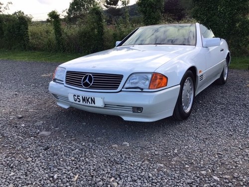 1990 Mercedes SL300 24 Valve - Just 61K Stunning Car For Sale by Auction