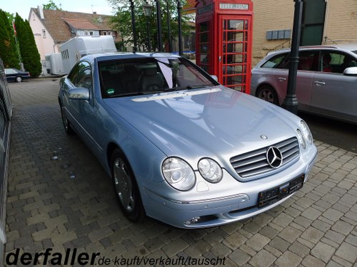 2001 Mercedes Benz CL 600 91.000 km For Sale