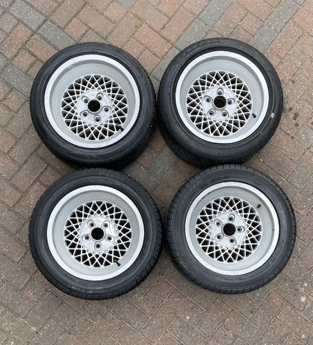 1985 Rial alloy wheels and tyres w126 sec sel r107 sl In vendita