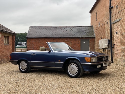 1988 Mercedes 300 SL Auto. Last Owner 8 Years. Stunning Car SOLD