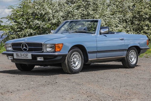 1983 Mercedes-Benz 280SL Rare Manual with 5spd gearbox For Sale