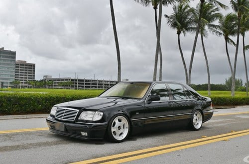 1995 Mercedes W-140 S600 V12 Lorinser Euro-spec $24.9k For Sale