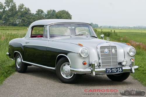 1960 Mercedes-Benz 220 SE Coupé W128 Ponton Completely restored For Sale