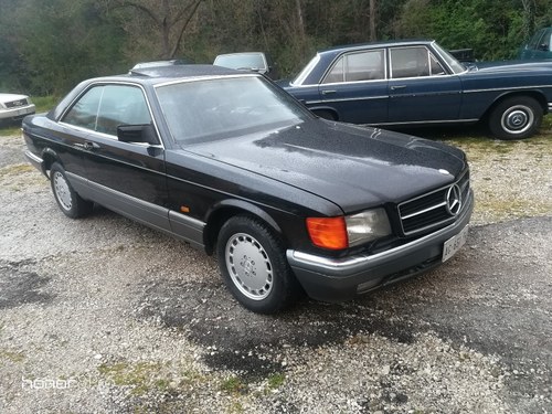 1987 Mercedes Benz 500 Sec cli,tetto,pelle, S126 In vendita