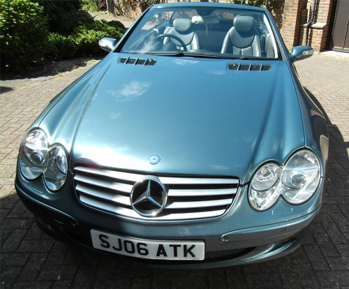 2006 Mercedes-benz sl class 3.7 sl350 2dr convertible petrol SOLD
