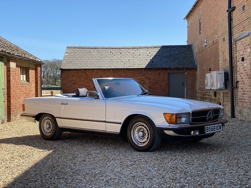 1985 Mercedes-Benz 500 SL R107. Lovely History. Low Mileage. SOLD