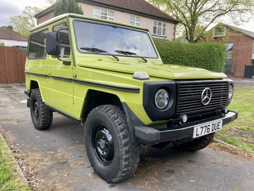 1997 Very Rare Restored 1993 Mercedes G Wagon 290D SWB LHD For Sale